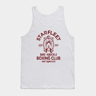 Star Trek Starfleet Bare-knuckle boxing 2.0 Tank Top